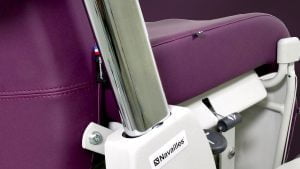 Accoudoirs manuel sur fauteuil médical électrique gaia lift up Navailles