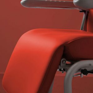 Fauteuil Médical de Chambre Astree sur patin repose jambes réglable Navailles