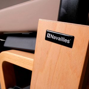 Fauteuil médical en bois avec assistance electrique Gaia Navailles details structures bois