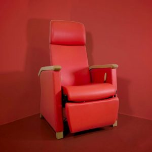 fauteuil medical gaia bois lounge confortable et design Navailles
