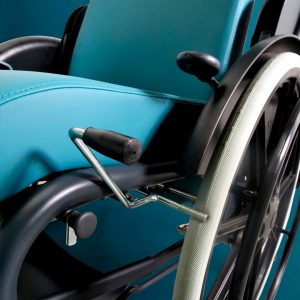 fauteuil roulant à propulsion manuelle non pliant non réversible à dossier inclinable et rabattable réglages Mobilys Navailles