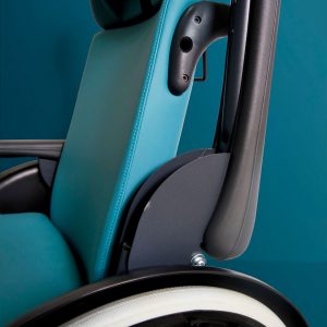 réglages du fauteuil roulant à propulsion manuelle non pliant non réversible à dossier inclinable et rabattable Mobilys Navailles