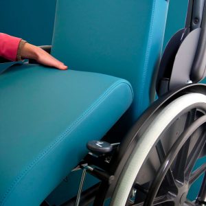 inclinaison fauteuil roulant à propulsion manuelle non pliant non réversible Mobilys Navailles