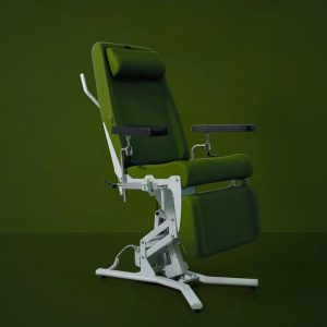 fauteuil de prélèvement hauteur variable Theia vert Navailles